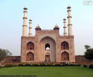 Układanka Grobowiec Akbar's, Indie