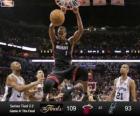 2013 NBA Finals, 4 gry, Miami Heat 109 - San Antonio Spurs 93