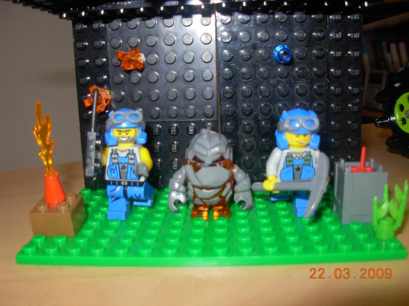 lego power miners jaskinia puzzle