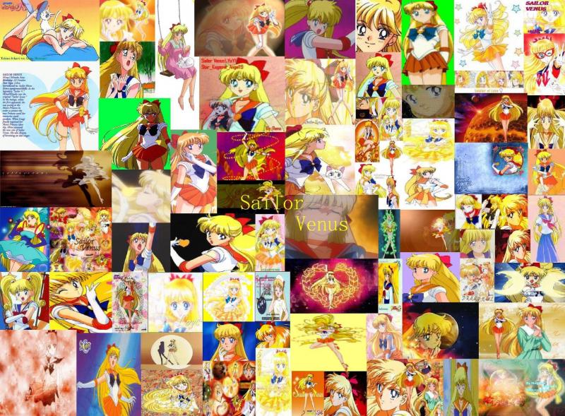 sailor venus, czarodziejka z wenus puzzle