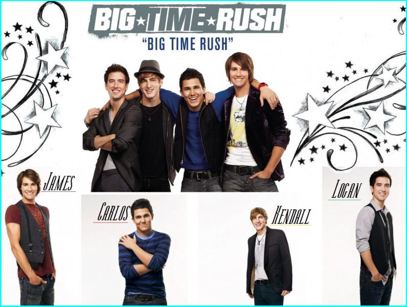 Puzzle z Big Time Rush puzzle