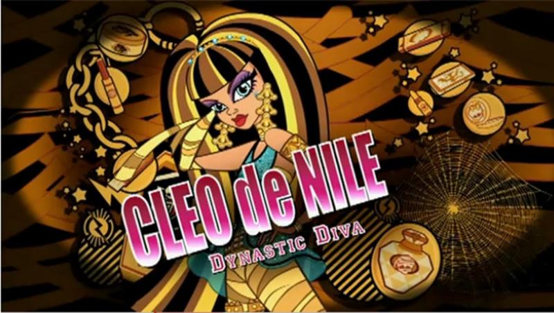 monster high cleo de nile  córka mumi młodsza siostra nefery puzzle