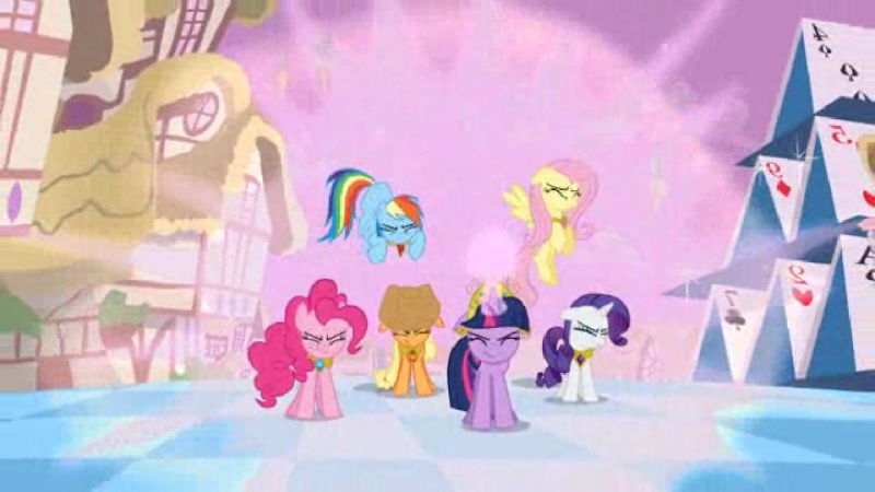 Postacie z My Little Pony z najnowszej generacji puzzle