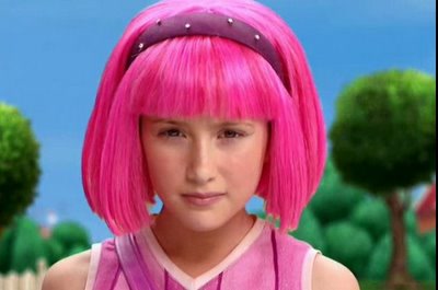 Piękna, zgrabna seksowna i piękna lady  Stephanie z Lazy Town ! puzzle