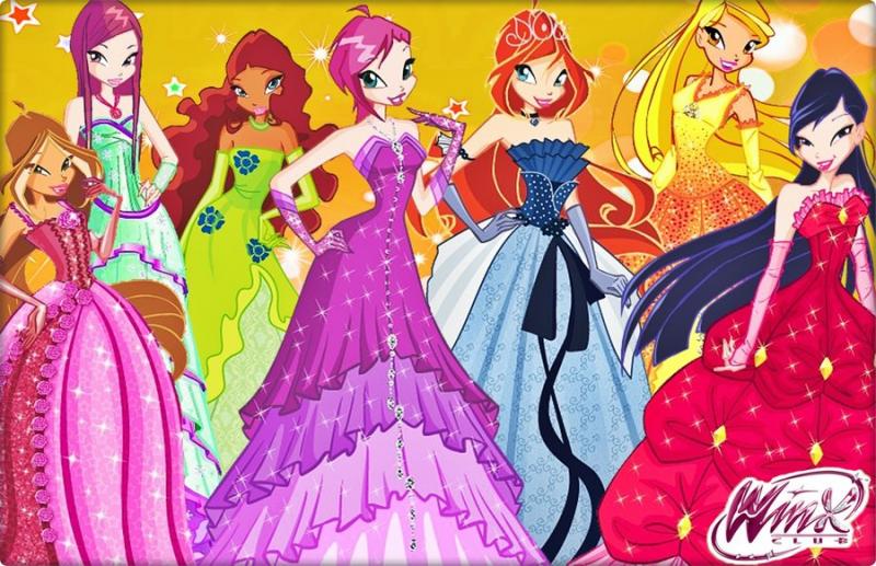 winx czarodziejki puzzle