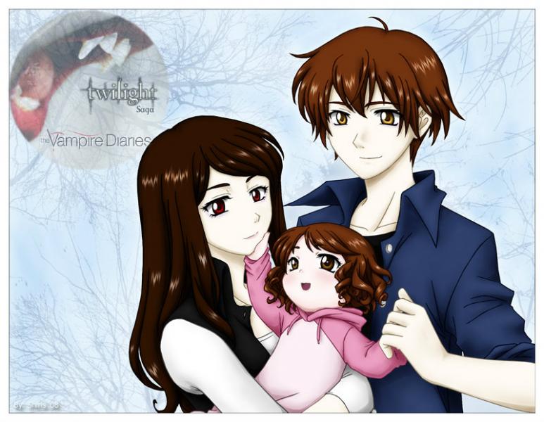 Cullen Family, czyli Bella, Edward i Nessie puzzle