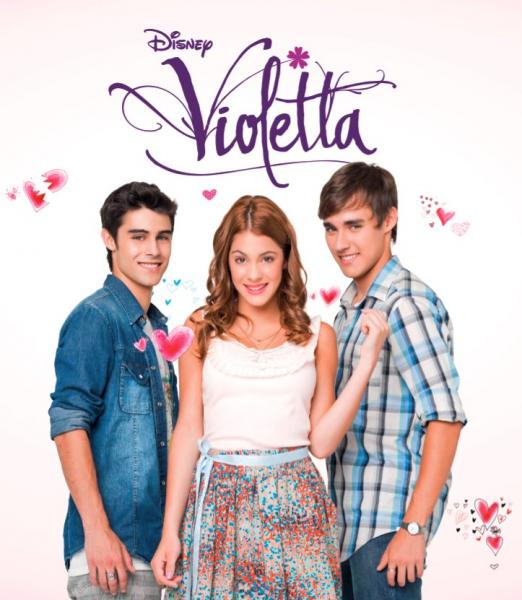 Violetta z Leónem i z Tomásem puzzle