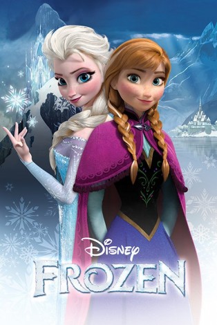 Kraina Lodu-Elsa i Anna, szczęśliwe Księżniczki Arendelle puzzle